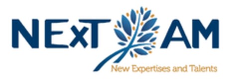 NEXT AM NEW EXPERTISES AND TALENTS Logo (EUIPO, 11.04.2012)