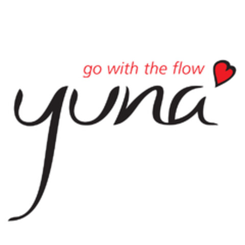yuna go with the flow Logo (EUIPO, 19.11.2014)