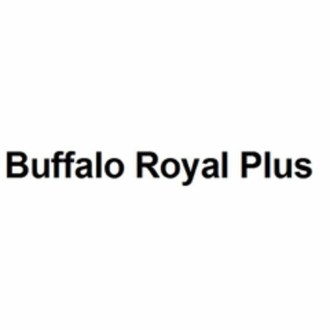 Buffalo Royal Plus Logo (EUIPO, 12.11.2015)