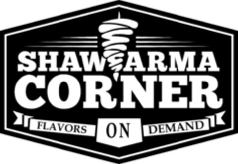 SHAWARMA CORNER FLAVORS ON DEMAND Logo (EUIPO, 20.11.2015)