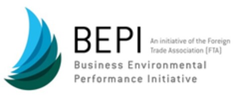 BEPI AN INITIATIVE OF THE FOREIGN TRADE ASSOCIATION (FTA) BUSINESS ENVIRONMENTAL PERFORMANCE INITIATIVE Logo (EUIPO, 11/23/2016)