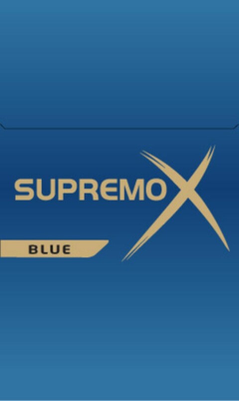 SUPREMO X BLUE Logo (EUIPO, 03.11.2017)