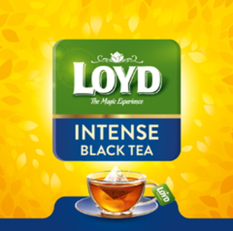 LOYD The Magic Experience INTENSE BLACK TEA LOYD Logo (EUIPO, 06/29/2020)