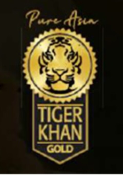 PURE ASIA TIGER KHAN GOLD Logo (EUIPO, 14.12.2020)