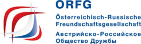 ORFG Österreichisch-Russische Freundschaftsgesellschaft Австрийско-Российское Общество Дружбы Logo (EUIPO, 14.01.2021)