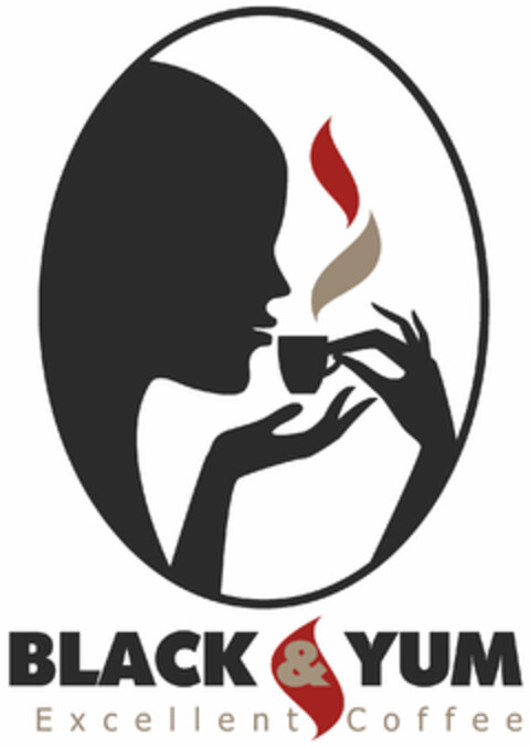 Black & Yum Excellent Coffee Logo (EUIPO, 24.06.2021)