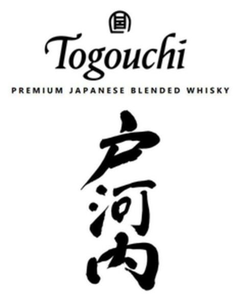 TOGOUCHI PREMIUM JAPANESE BLENDED WHISKY Logo (EUIPO, 29.09.2022)