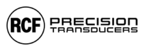 RCF PRECISION TRANSDUCERS Logo (EUIPO, 28.03.2023)