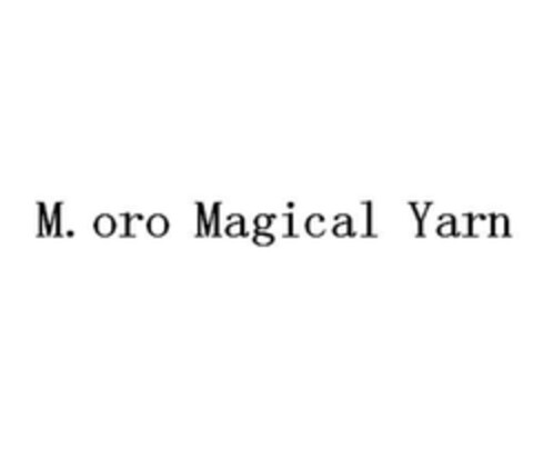 M.oro Magical Yarn Logo (EUIPO, 28.03.2024)