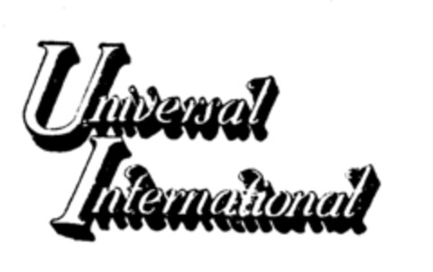 Universal International (withdrawn ) Logo (EUIPO, 04/01/1996)