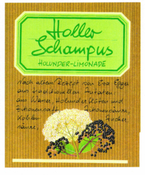 HOLLER SCHAMPUS Logo (EUIPO, 02.04.1996)