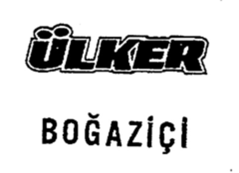 ÜLKER BOGAZIÇI Logo (EUIPO, 04/01/1996)