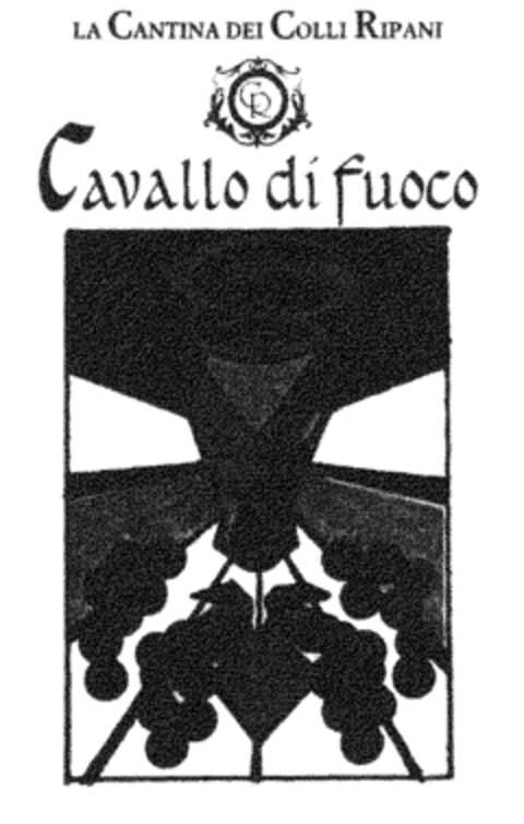 LA CANTINA DEI COLLI RIPANI Cavallo di fuoco Logo (EUIPO, 08/28/1997)