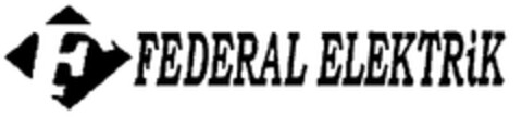 F FEDERAL ELEKTRiK Logo (EUIPO, 12/07/1998)