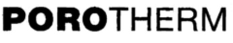 POROTHERM Logo (EUIPO, 12.10.2000)