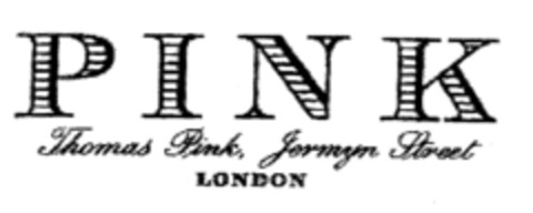 PINK Thomas Pink, Jermyn Street LONDON Logo (EUIPO, 29.05.2001)