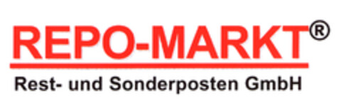 REPO-MARKT Rest u. Sonderposten-GmbH Logo (EUIPO, 05/27/2003)