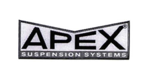 APEX SUSPENSION SYSTEMS Logo (EUIPO, 07/04/2003)