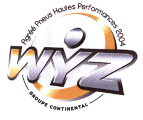 Agréé Pneus Hautes Performances 2004 WYZ GROUPE CONTINENTAL Logo (EUIPO, 10.02.2004)