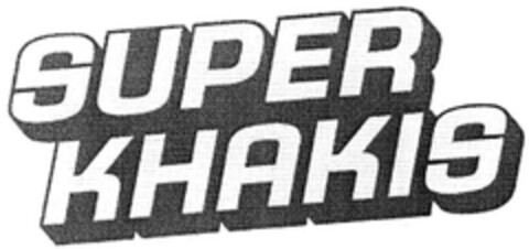 SUPER KHAKIS Logo (EUIPO, 30.04.2004)