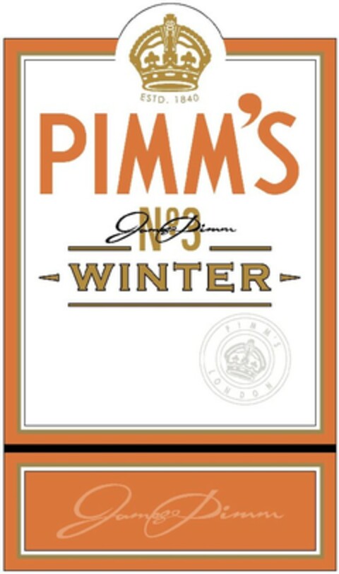 PIMM'S Nº3 WINTER Logo (EUIPO, 10/17/2007)