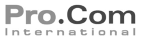 Pro.Com International Logo (EUIPO, 17.01.2008)