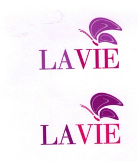 LA VIE LA VIE Logo (EUIPO, 04.04.2008)