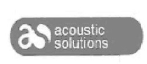 ACOUSTIC SOLUTIONS Logo (EUIPO, 05.10.2011)