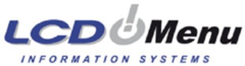 LCD Menu INFORMATION SYSTEMS Logo (EUIPO, 25.05.2012)