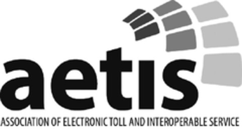 aetis ASSOCIATION OF ELECTRONIC TOLL AND INTEROPERABLE SERVICE Logo (EUIPO, 09.08.2012)