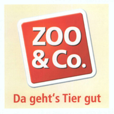 ZOO & Co. Da geht's Tier gut Logo (EUIPO, 17.12.2012)