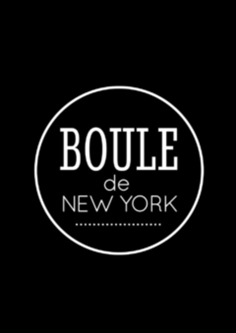 BOULE de NEW YORK Logo (EUIPO, 03.12.2014)