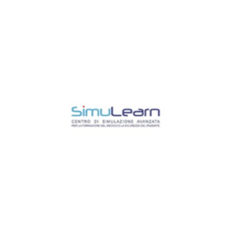 SIMULEARN CENTRO DI SIMULAZIONE AVANZATA  PER LA FORMAZIONE DEL MEDICO E LA SICUREZZA  DEL PAZIENTE Logo (EUIPO, 12/15/2015)