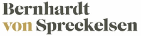 Bernhardt von Spreckelsen Logo (EUIPO, 19.02.2016)