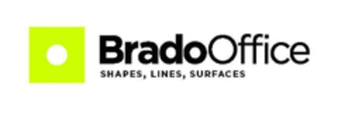 BRADO OFFICE SHAPES LINES SURFACES Logo (EUIPO, 03/09/2016)