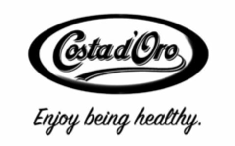 COSTA D'ORO ENJOY BEING HEALTHY. Logo (EUIPO, 05.08.2016)
