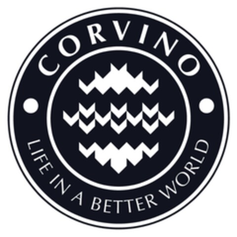 CORVINO     LIFE IN A BETTER WORLD Logo (EUIPO, 15.08.2017)