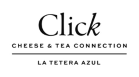 Click CHEESE & TEA CONNECTION LA TETERA AZUL Logo (EUIPO, 06.10.2017)