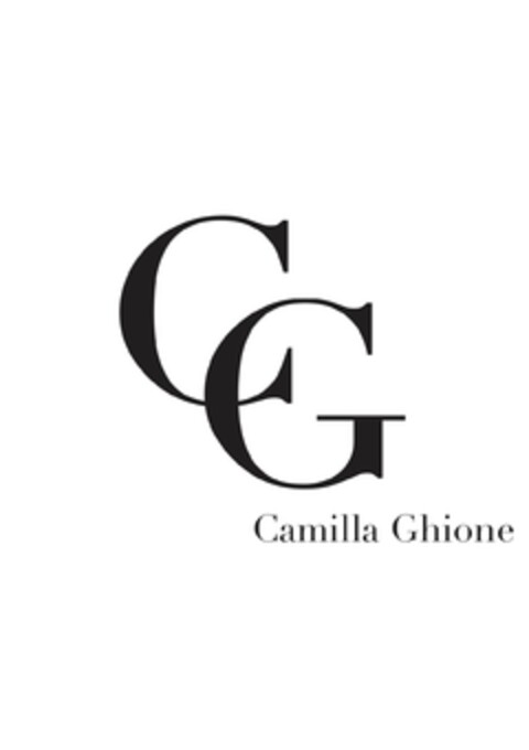 CG CAMILLA GHIONE Logo (EUIPO, 08.06.2018)