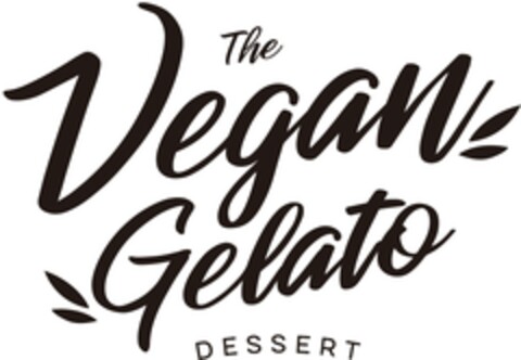 THE VEGAN GELATO DESSERT Logo (EUIPO, 28.03.2019)