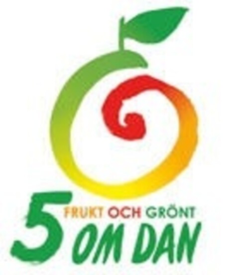 FRUKT OCH GRÖNT 5 OM DAN Logo (EUIPO, 03/27/2019)