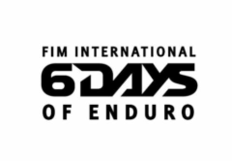 FIM INTERNATIONAL 6 DAYS OF ENDURO Logo (EUIPO, 08.11.2019)