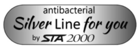 antibacterial Silver Line for you by STA 2000 Logo (EUIPO, 28.05.2020)