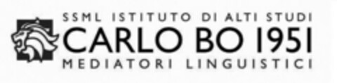 ssml istituto di alti studi Carlo Bo 1951 Mediatori Linguistici Logo (EUIPO, 03/19/2021)