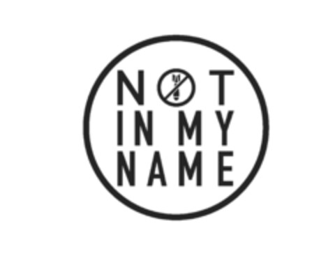 NOT IN MY NAME Logo (EUIPO, 03/30/2022)