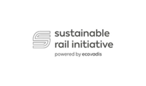 sustainable rail initiative powered by ecovadis Logo (EUIPO, 25.05.2023)