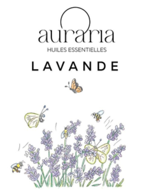auraria HUILES ESSENTIELLES LAVANDE Logo (EUIPO, 14.05.2024)