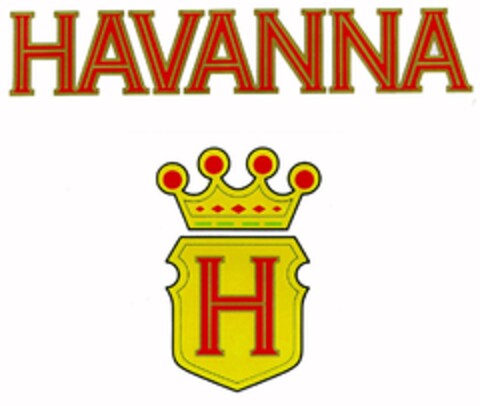 HAVANNA H Logo (EUIPO, 26.04.1996)