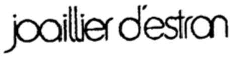 joaillier d'estran Logo (EUIPO, 06.05.1996)