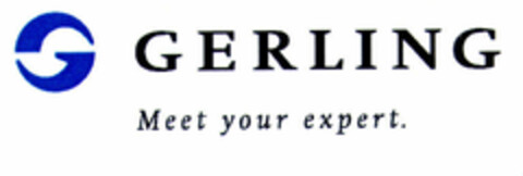 GERLING Meet your expert. Logo (EUIPO, 13.10.1997)
